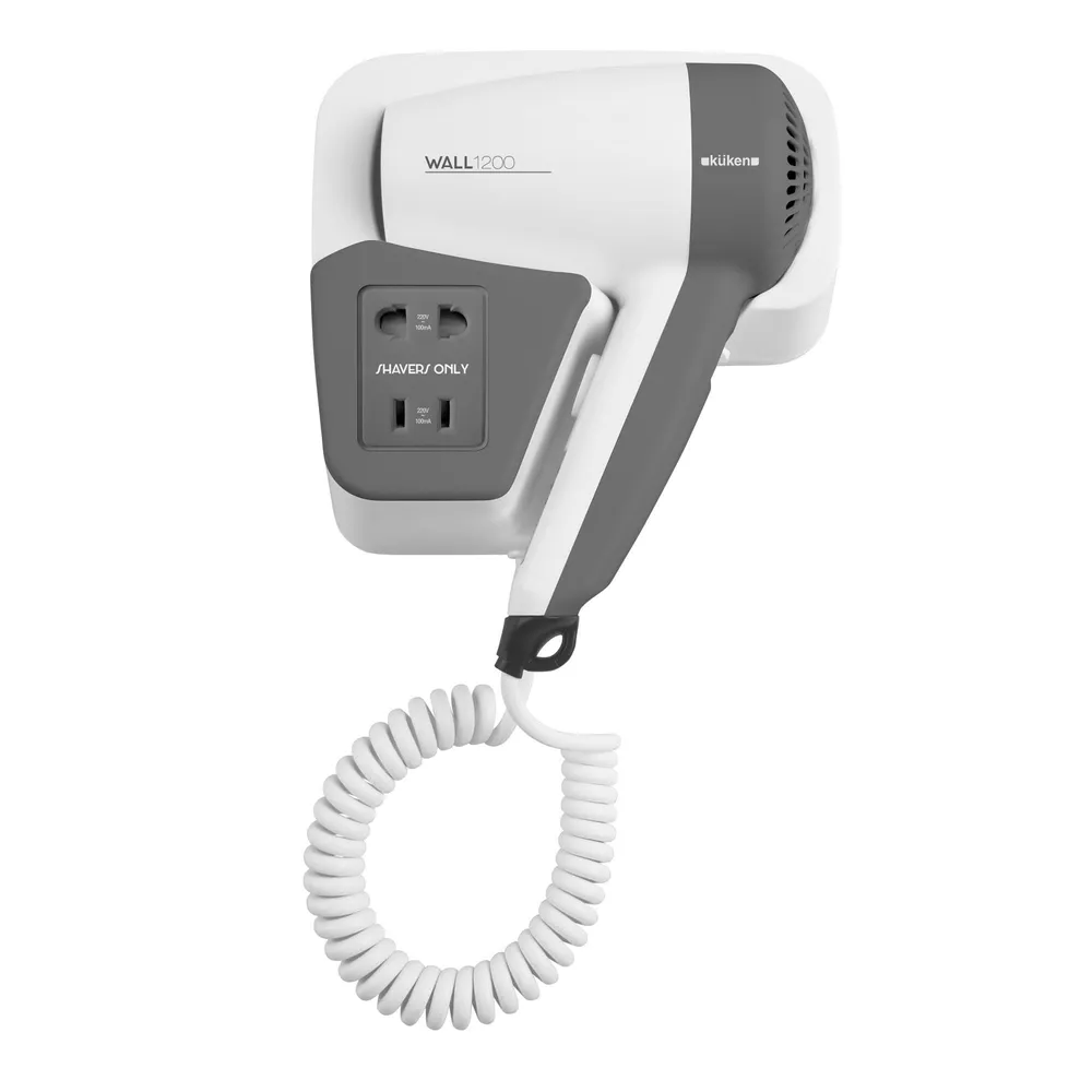 Kuken 35998 Secador De Parede De Banheiro 1200W (Hotel)