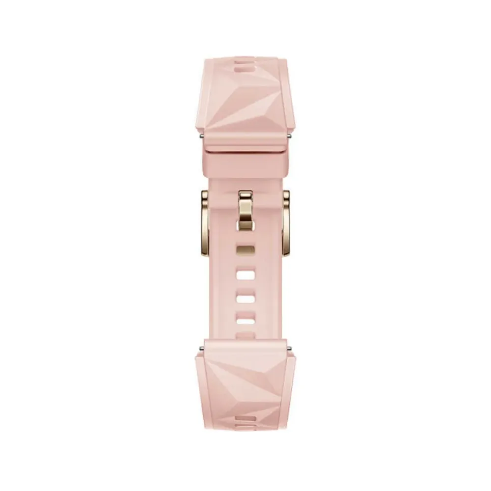 Bracelete Silicone Huawei EasyFit 3 Crystal Rosa