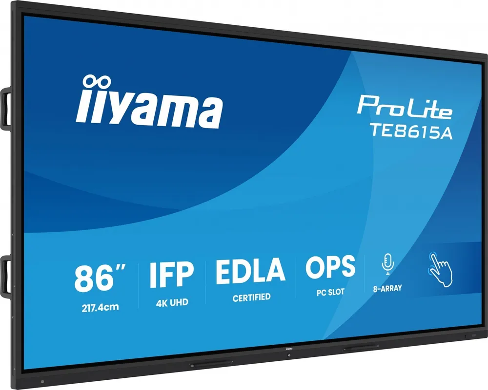 iiyama TE8615A-B2AG Painel Interativo Plano IFP 86" IPS TE8615A-B2AG