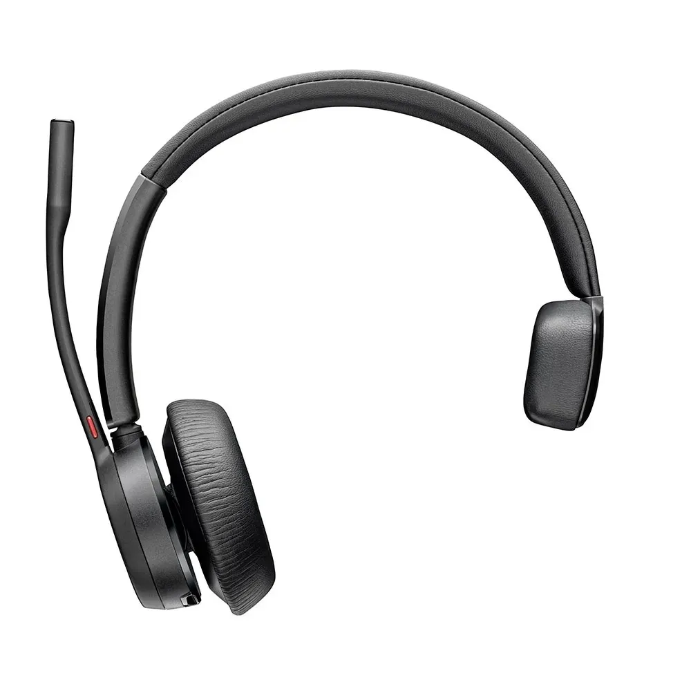Auricular mono sem fios Poly Voyager 4310-M com ANC, certificado para Microsoft Teams, USB-C/A