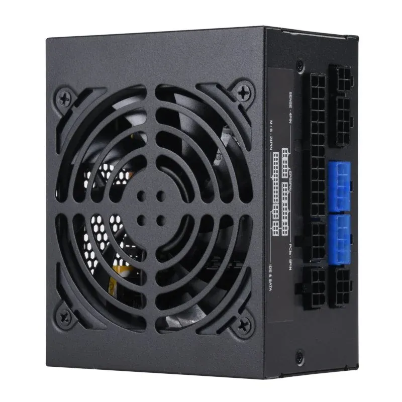Fonte Alimentação SilverStone SX500-G 500W 80 Plus Gold Modular