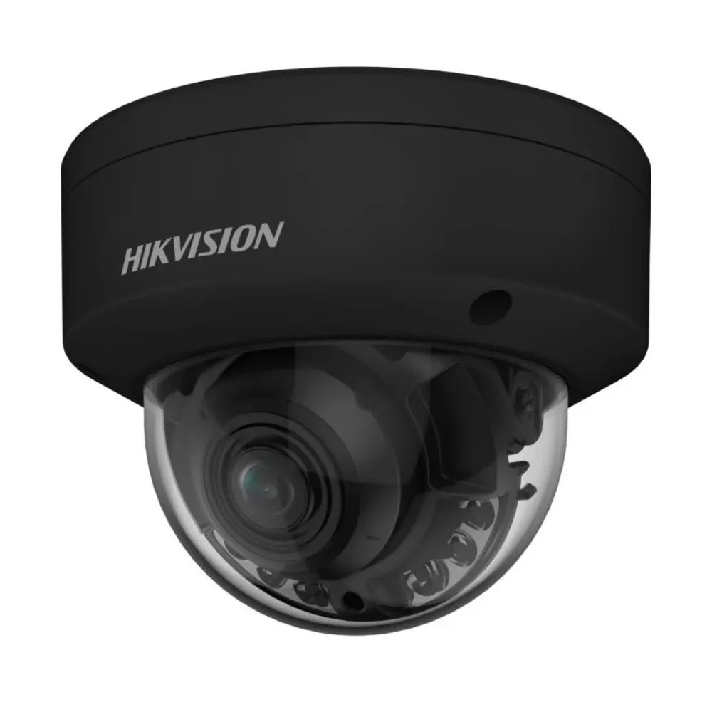 Câmara de Segurança IP Hikvision Pro Dome PoE 8MP 2.8~12mm Exterior IP67 -DS-2CD2787G2HT-LIZS(2.8-12)/eF/BLK