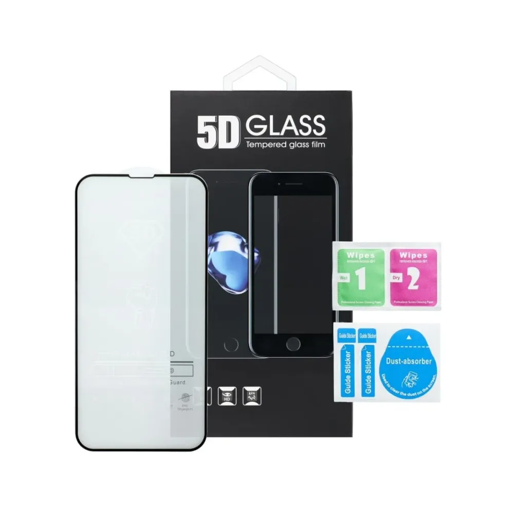 Película de Vidro Xiaomi Redmi Note 15 Pro FullScreen Preta