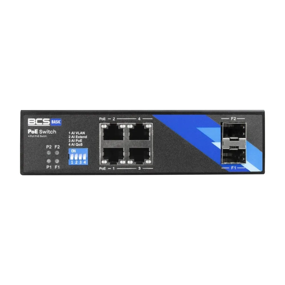 BCS BCS-B-ISP04G-2SFP Interruptor PoE Industrial 4 BCS-B-ISP04G-2SFP