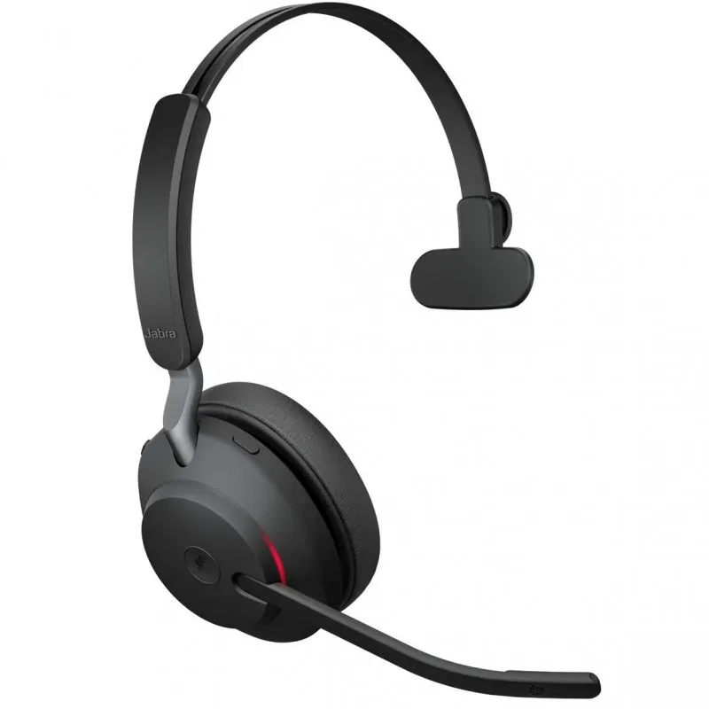Jabra Evolve2 65 MS Headset Monoaural Preto