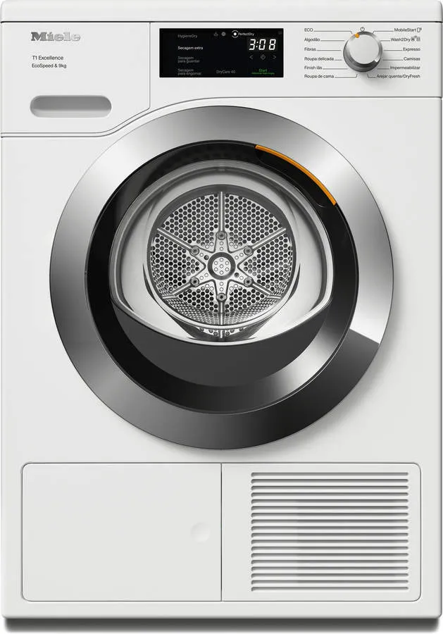 Máquina de Secar Roupa MIELE TEH785WP (9 kg - Bomba de Calor - Branco)