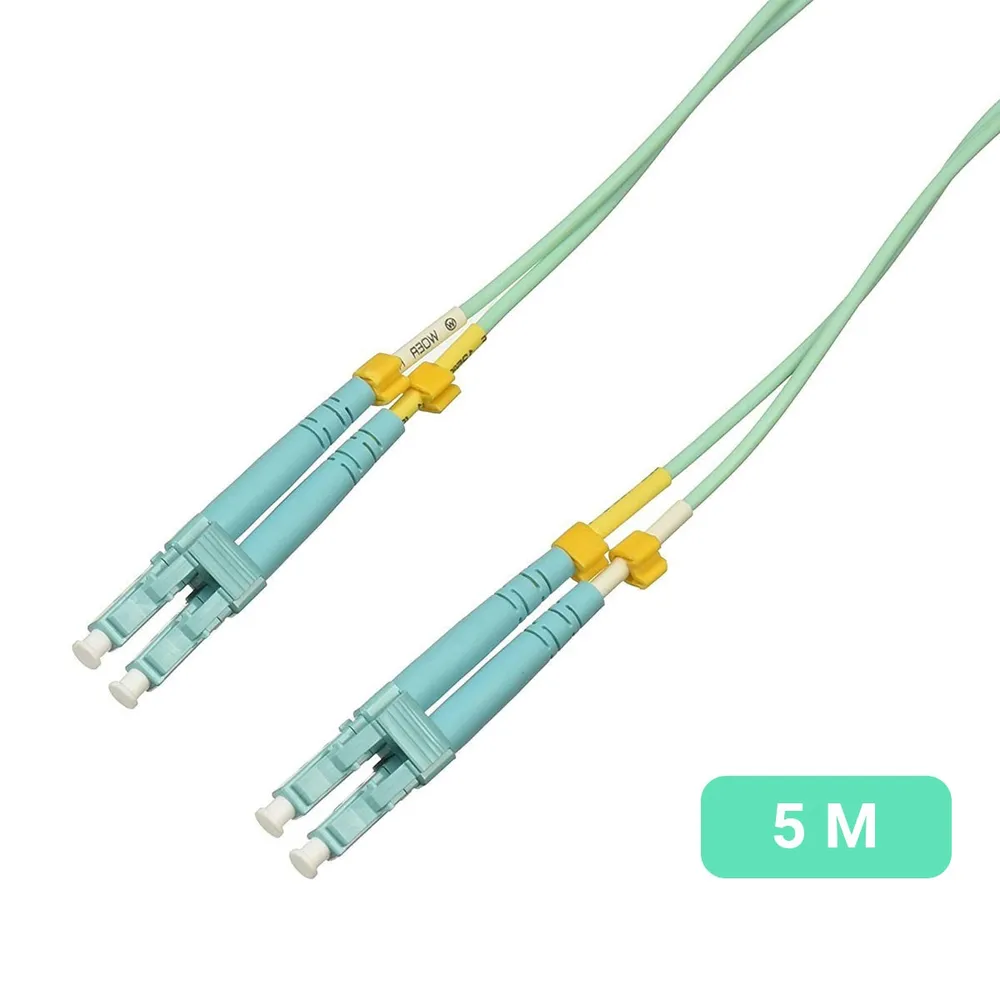 Cabo Fibra Óptica Ubiquiti OM3 Duplex LC 5m - UOC-5