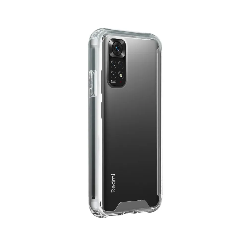 Capa Silicone Reforçado Xiaomi Redmi Note 11 Pro Transparente