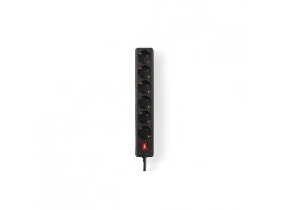 Nedis 6 TOMADAS 3M 3680W C\ INTERRUPTOR PRETO
