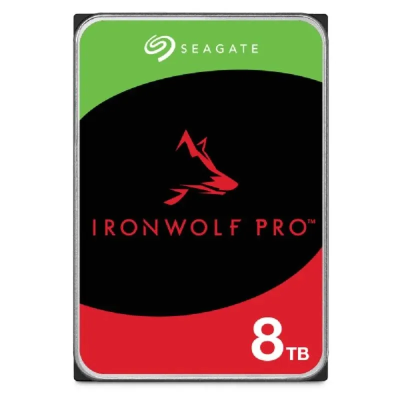 Disco Rígido Seagate IronWolf Pro ST8000NT001 3.5" 8TB SATA