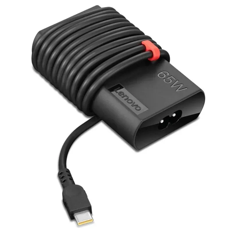 Carregador Lenovo CA ThinkPad Slim USB-C 65W Preto