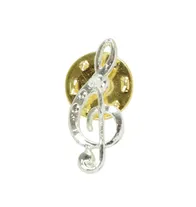 Pin Adamastor 016 Clave de Sol Prateado