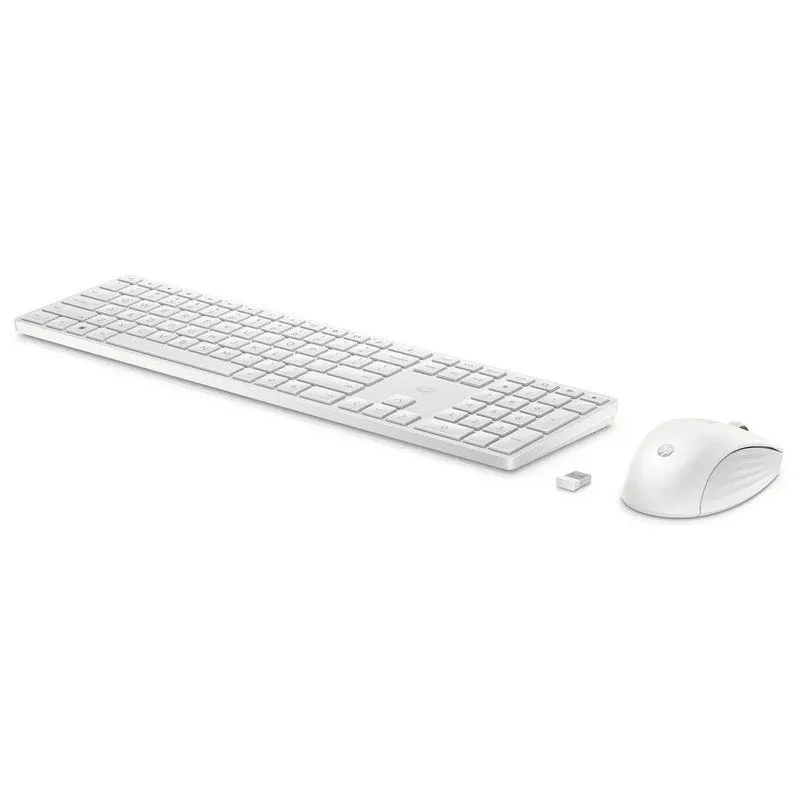 HP 650 Combo de Teclado Rato Sem Fios Brancos