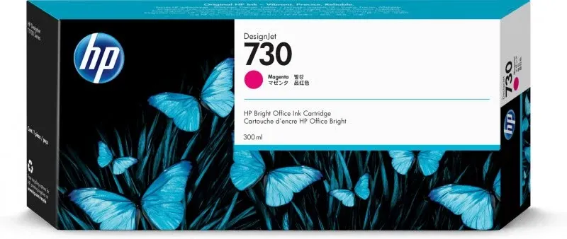 HP 730 300 ml Magenta Ink Cartridge T1600 / T2600 / T1700