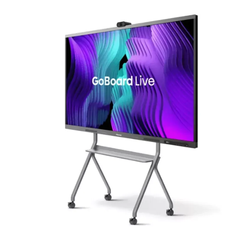 HISENSE MONITOR 75" UHD 4K 350CD MULTI TOUCH 20 POINTS ANDROID 13 WEBCAM 75MR6DE