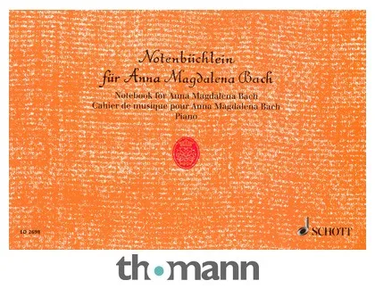 Schott Bach Notenbüchlein