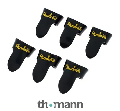 dAndrea Finger Picks 6-Set Medium BL