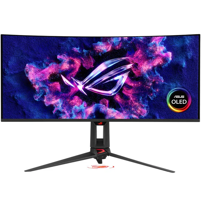 Monitor ASUS ROG Swift OLED PG34WCDN 34" 4K 360Hz  0.03ms G-SYNC 99% DCI-P3 True 10-bit 90W USB-C PD