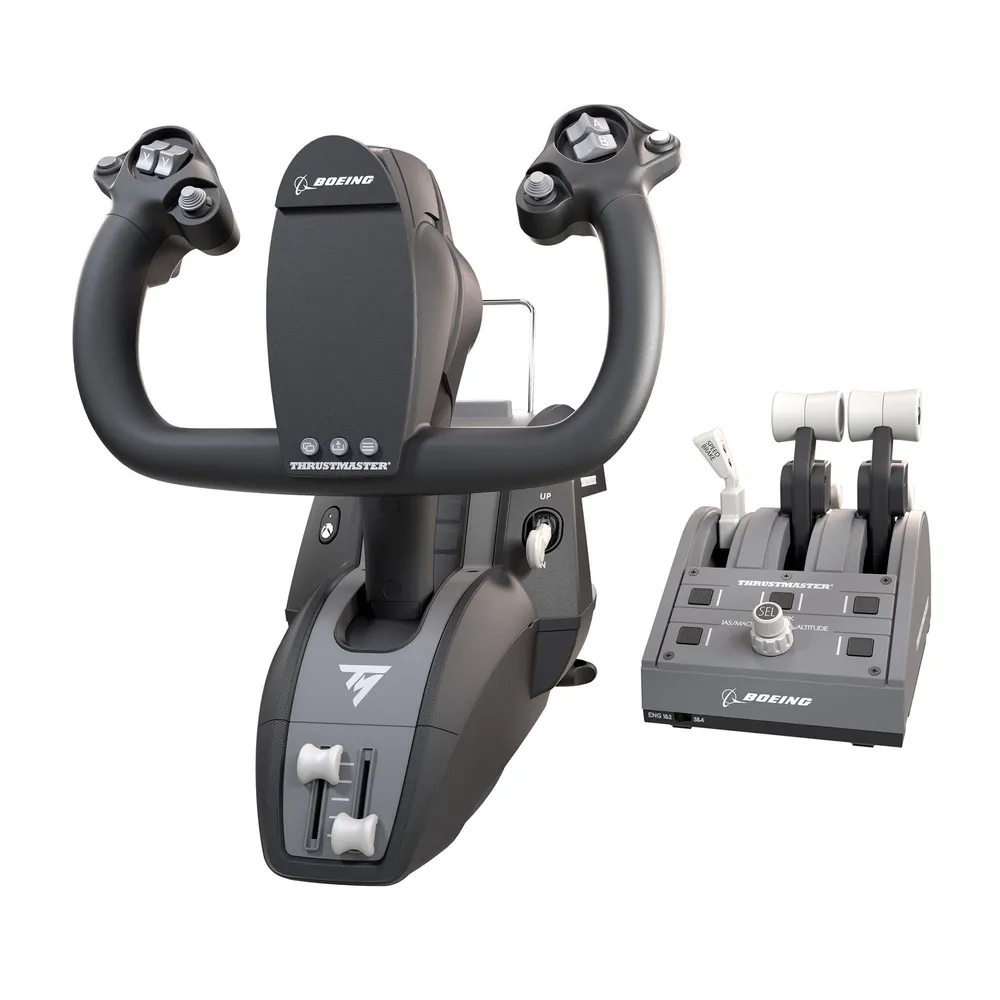 Manche + Alavancas/Quadrante Thrustmaster TCA Yoke Pack Boeing Edition