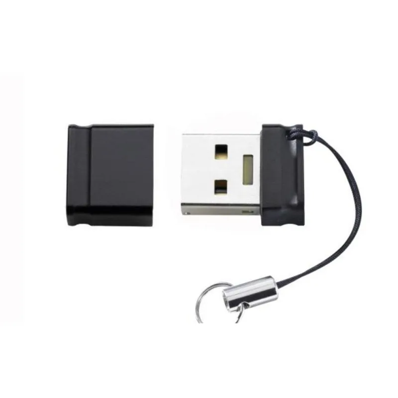 Pen Drive Pen USB Intenso Slim Line 128 GB USB 3.2 Gen 1 Preto com Tampa