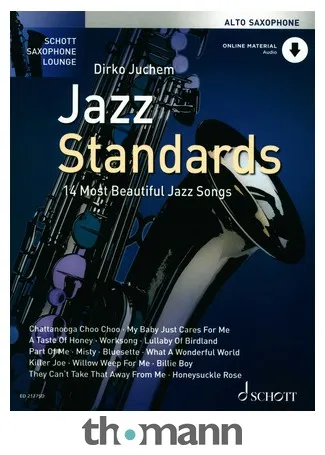Schott Jazz Standards Alto Sax