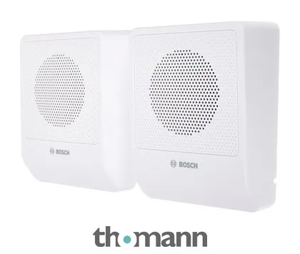 Altifalantes Bosch Fixos 6W Montagem Mural Branco Alta Impedância