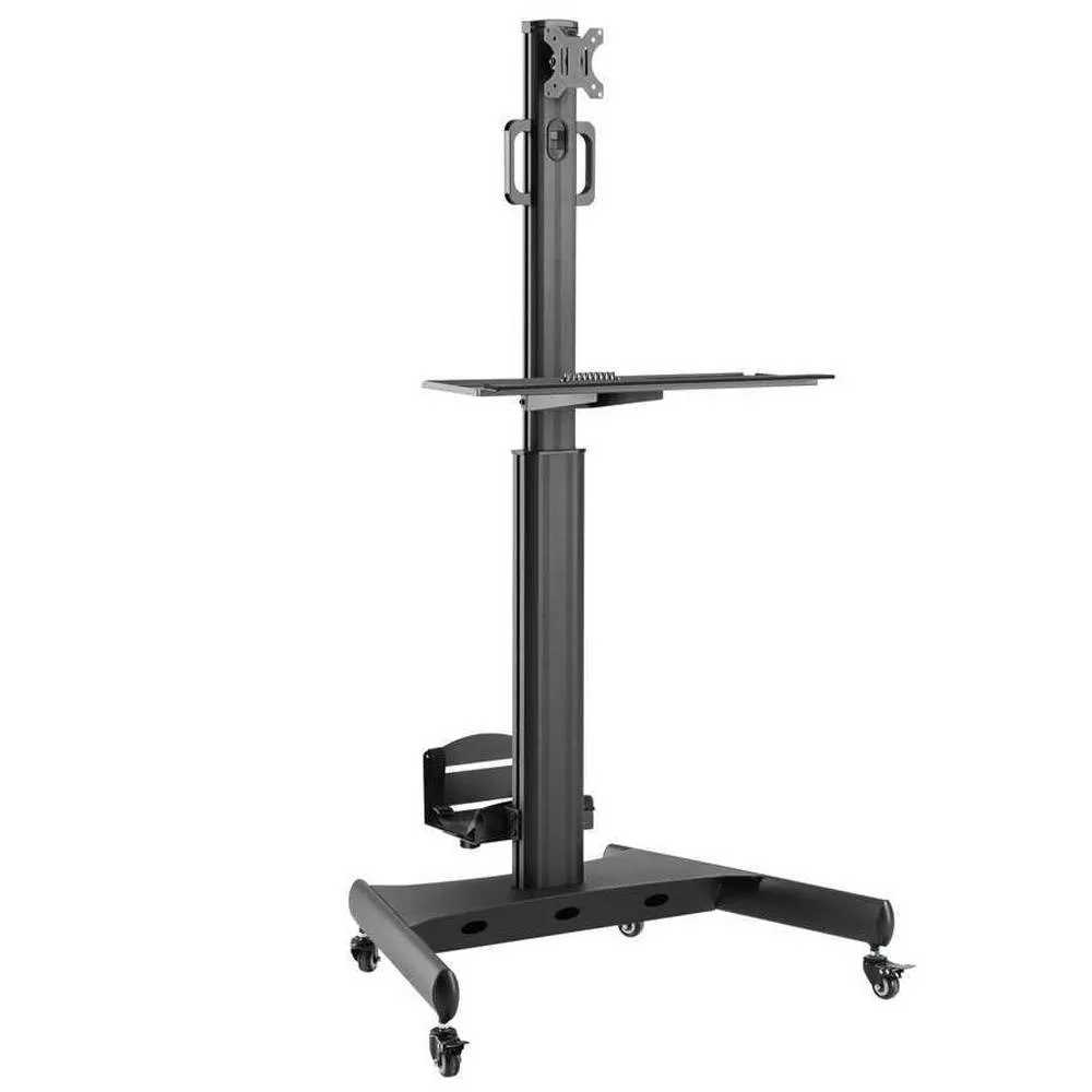 Suporte de Chão para Desktop/Monitor Napofix SW9100B Móvel 13 - 32 Preto