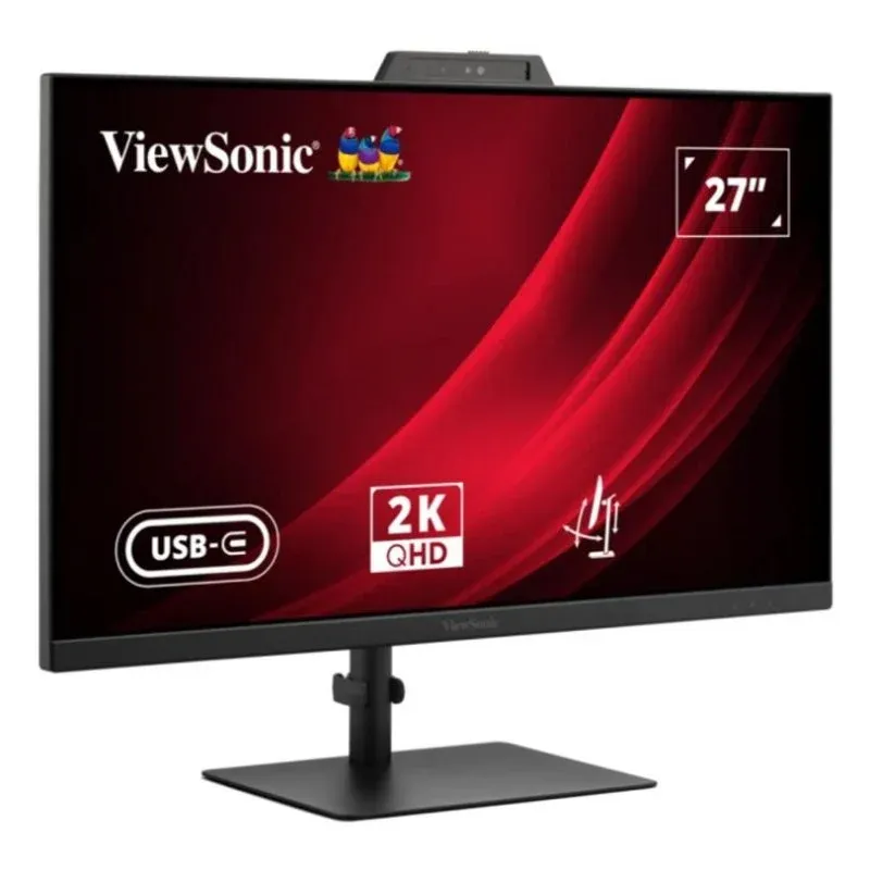 Monitor Viewsonic VG2741V-2K 27" Quad HD 120Hz IPS Webcam USB-C Altura Ajustável