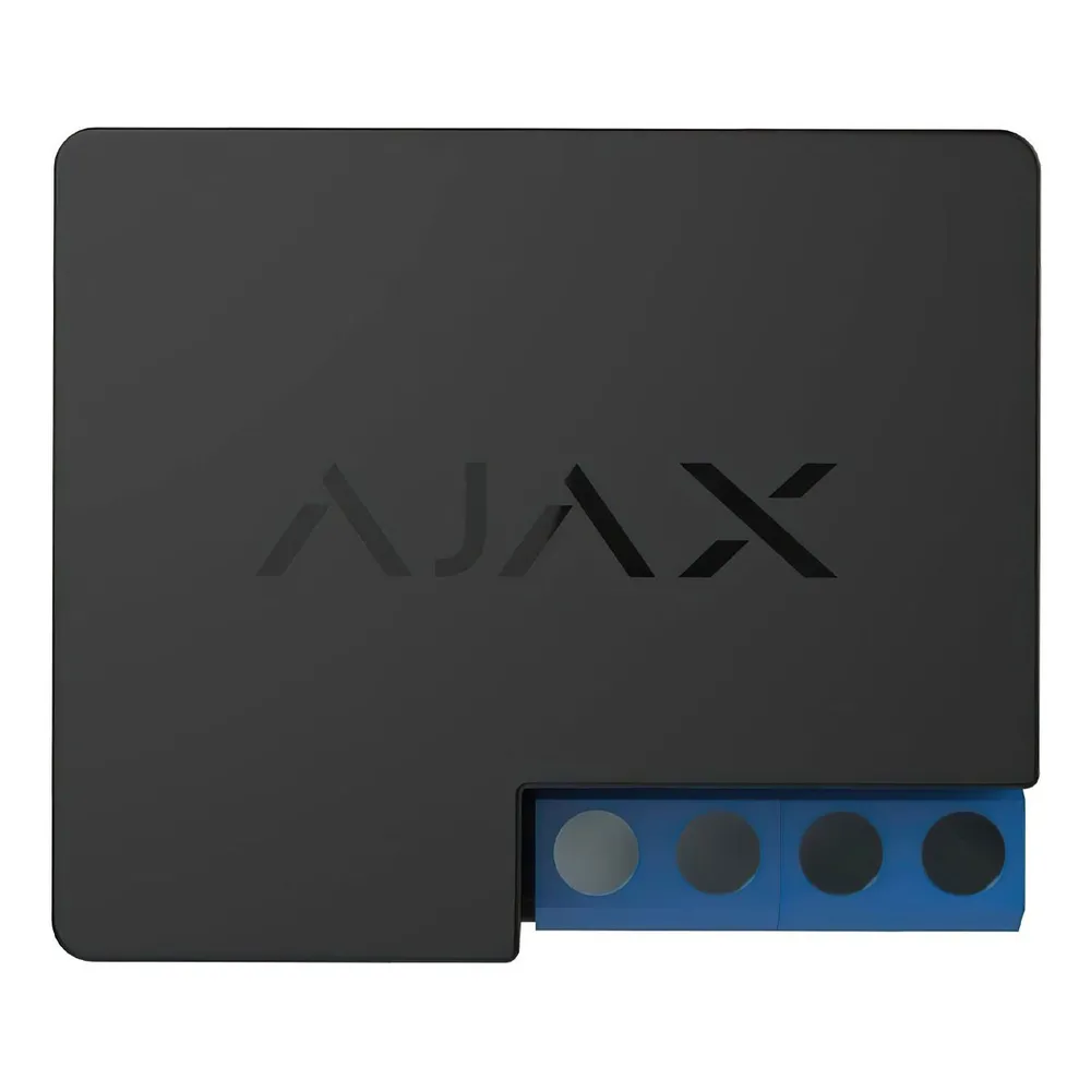 Interruptor Inteligente de Relé Ajax 7-24Vdc Preto