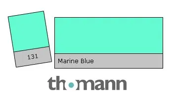 Lee Filter Roll 131 Marine Blue