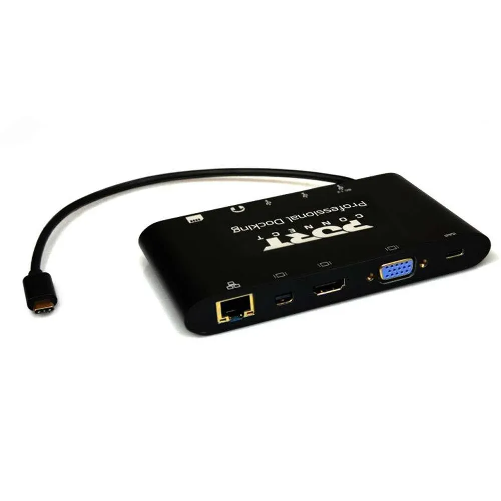 Docking Station Port Designs USB-C Travel 1 X 4K ++