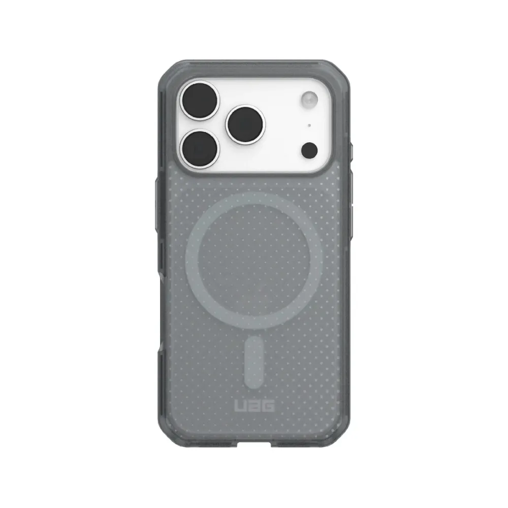 Capa Urban Armor Gear iPhone 17 Pro DOT Magsafe Cinzenta
