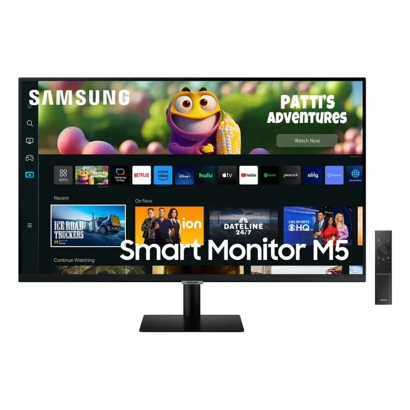 Monitor Samsung M50C 27" FullHD 60Hz VA HDR10 Wi-Fi Bluetooth Tizen 4ms