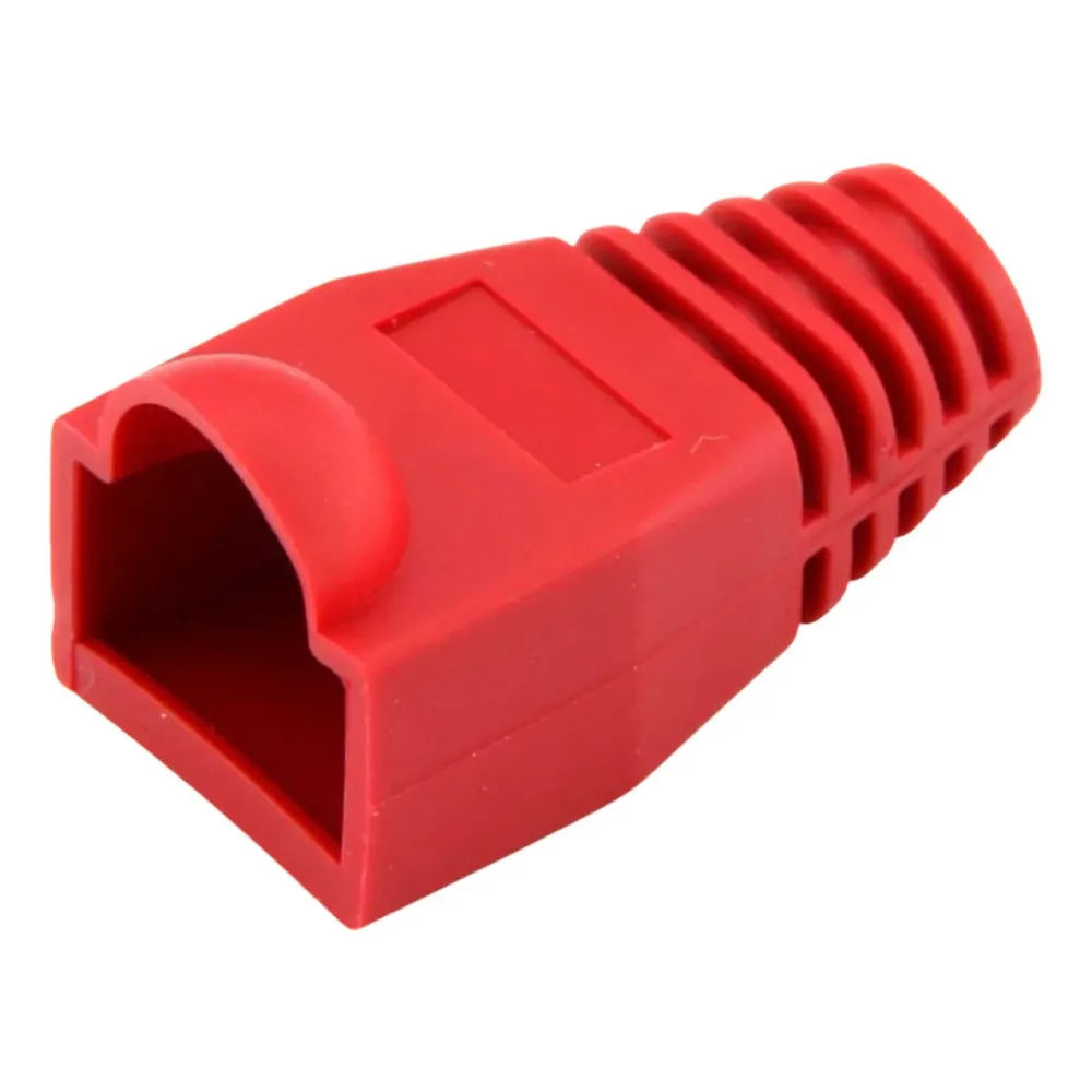 Capa Ficha RJ-45 Vermelha