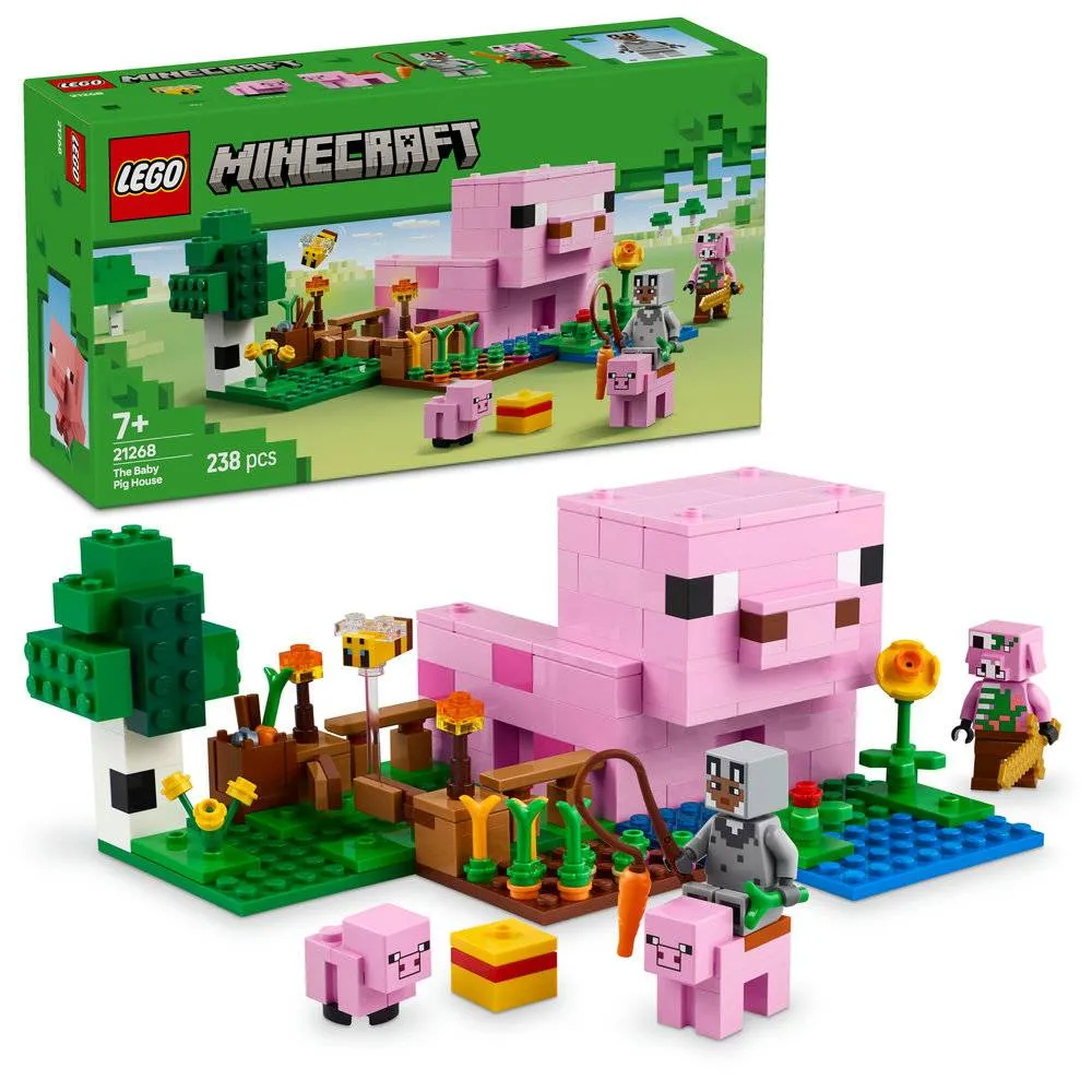 LEGO Minecraft A Casa do Porco Bebé - 21268