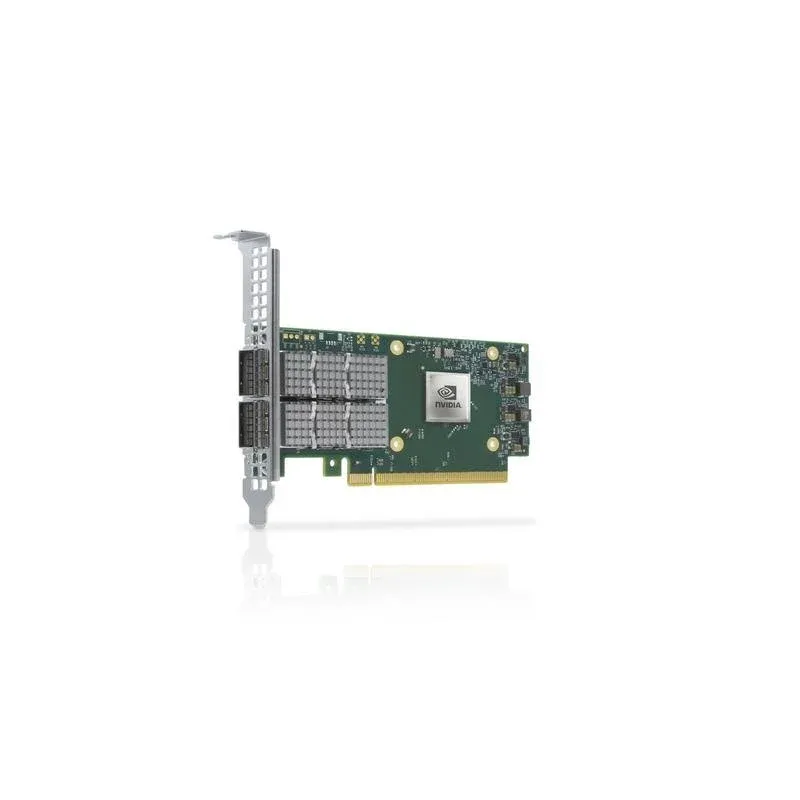 Placa de Rede Mellanox MCX623106AN-CDAT PCI Express Fibra 100000 Mbit/s Verde