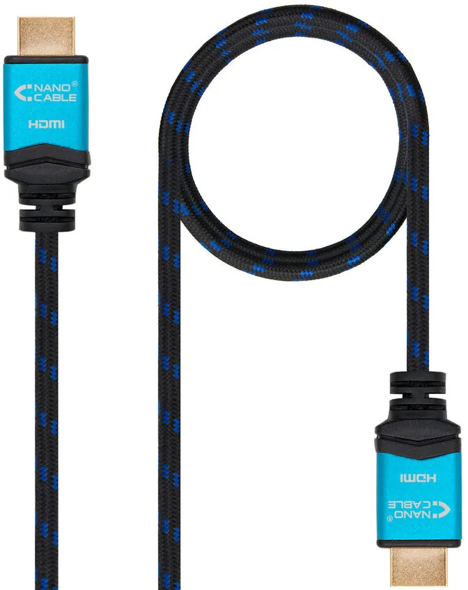 Cabo HDMI V2.0 4K@60Hz 18Gbps Nanocable A M/M 7 M Premium Preto
