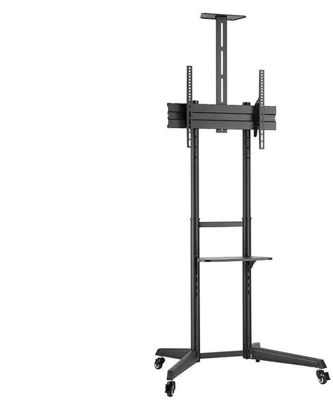 Suporte Móvel de Chão Ewent EW1539 37" - 70" Preto