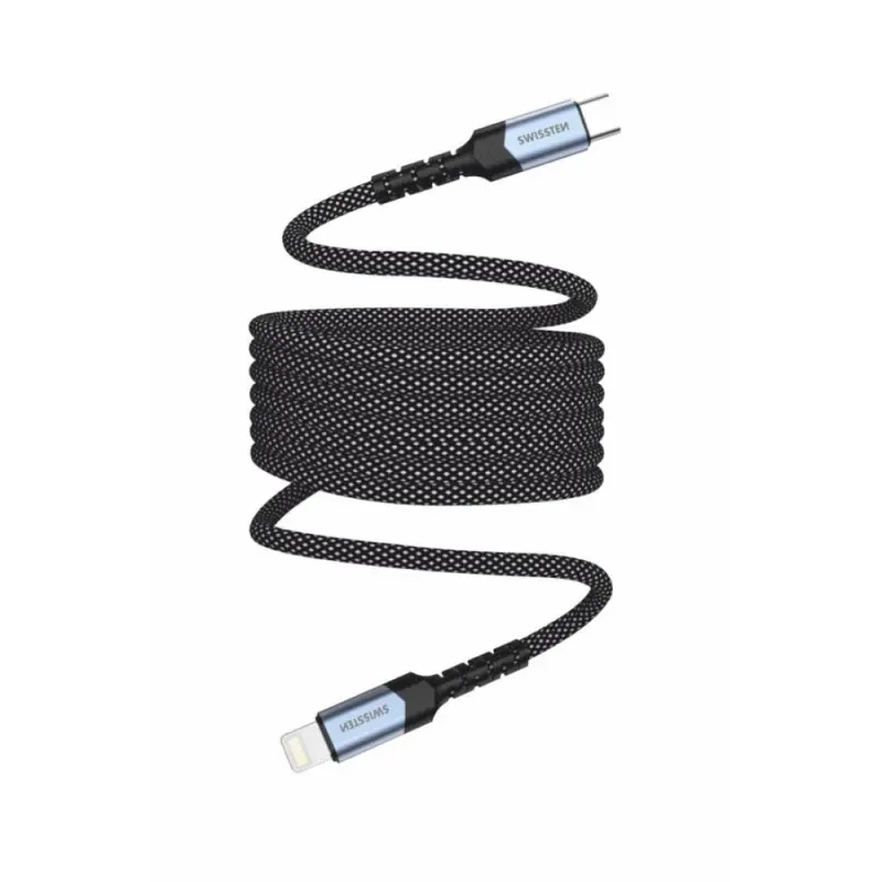 Swissten - Magnetic Cable USB-C to Lightning (1m)