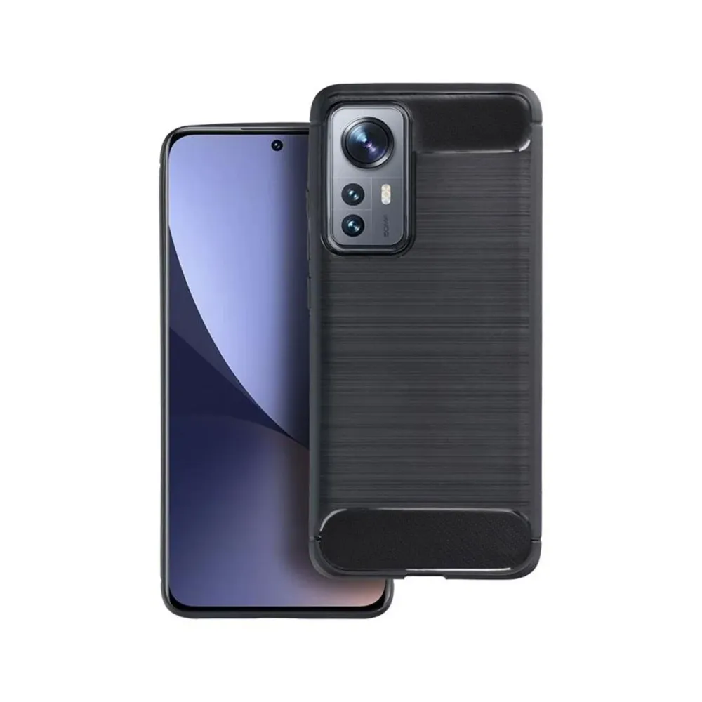 Capa Silicone Forcell Carbon Xiaomi 13T Pro Preta
