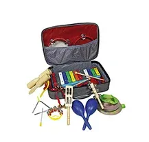 Kit de Percussão Orff Ludimusic 22 com bolsa