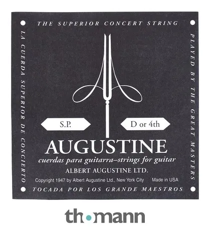 Augustine D-4 String Black Label