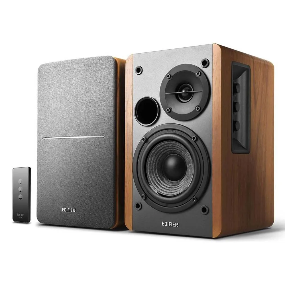Colunas Edifier R1280T Studio 2.0 42W Cinzentas/Castanhas