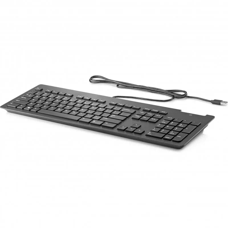 HP Business Slim Smartcard Teclado com Cabo USB Preto