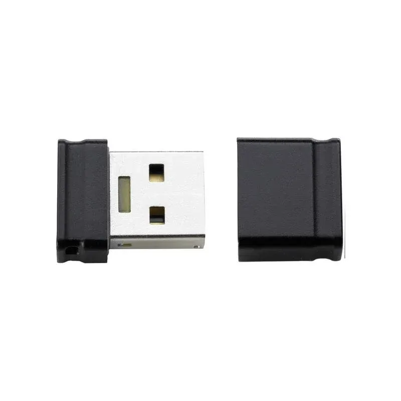 Pen Drive Pen USB Intenso Micro Line 64 GB USB 2.0 Compacto Preto