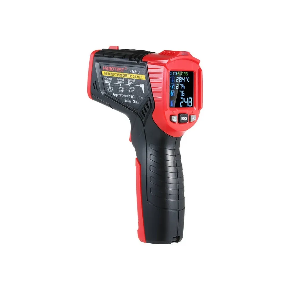 Habotest Termômetro infravermelho Pyrometer HT651D