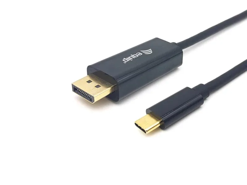 Cabo EQUIP USB-C p/ DISPLAYPORT M/M 1m 4K/60HZ ABS SHELL