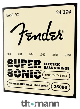 Fender 250B6 NPS Bass VI 24-100