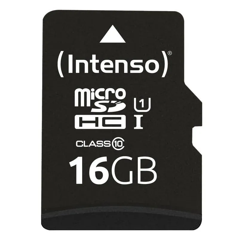 Cartão microSD Intenso 3424470 16 GB Classe 10 UHS-I U1 resistente