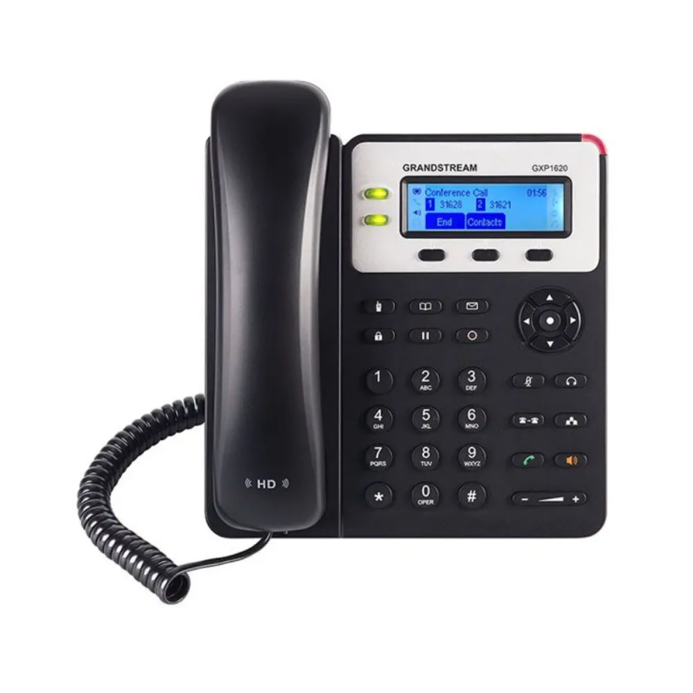 Telefone IP Grandstream GXP1620 PoE Preto